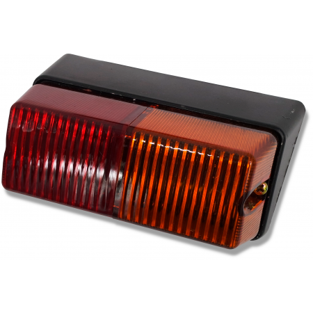 LAMPA TYLNA ZESPOLONA T-25 METALOWA PRAWA KIERUNKOWSKAZ FP209P